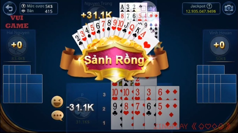 mau binh sanh rong thumb Khái quát về bài sảnh rồng là gì cho những game thủ chưa biết