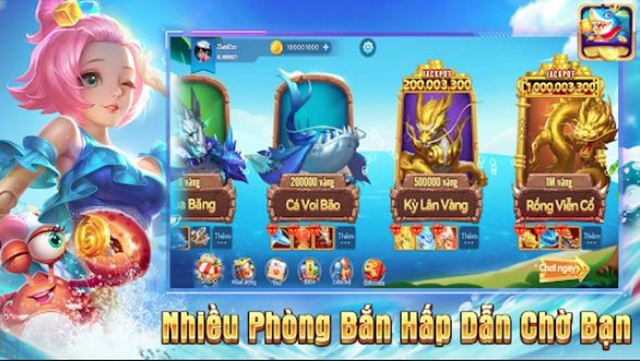 san ca rong 2 Cách tải và chơi game Săn Cá Rồng